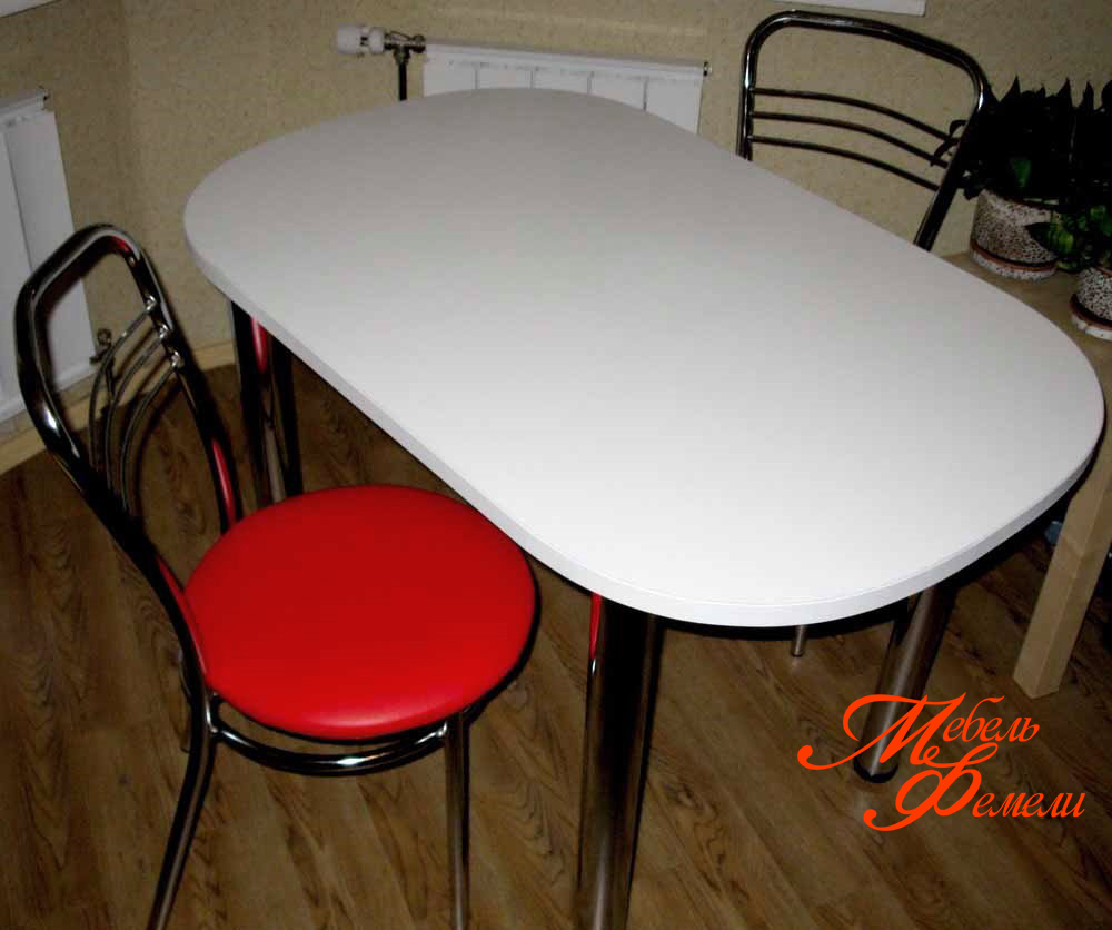 Стол кухонный гомель. Стол кухонный пластиковый. Овальный стол на кухню. Стол с закругленными углами кухонный. Стол обеденный с закругленными углами.
